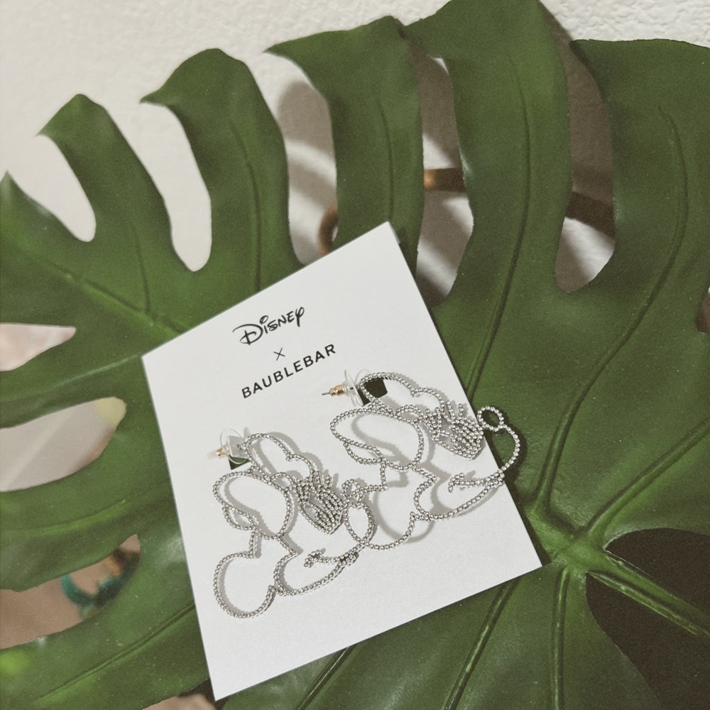 DISNEY X BAUBLEBAR Minnie Mouse Shiny Earrings